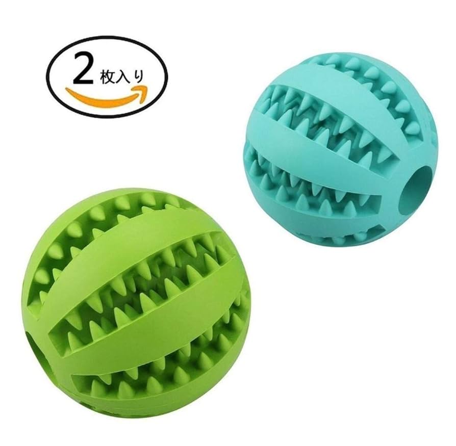 Amazon | MixMart 犬用 噛むおもちゃ 歯磨きボール 噛むボール